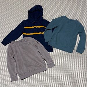 5T Old Navy Boys' Shirts - Sage, Brown, Navy